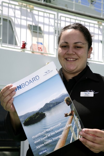 Interislander New Onboard Magazine - Esther Macleod